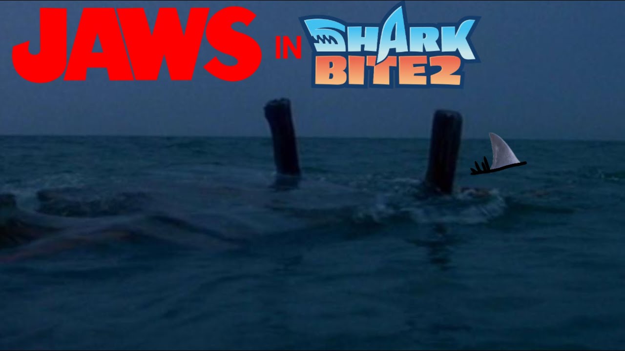 Classic Jaws “Pier Scene” Recreated in Roblox Sharkbite 2! #jaws50