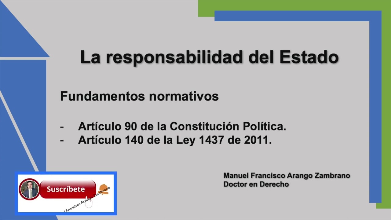 La responsabilidad del Estado