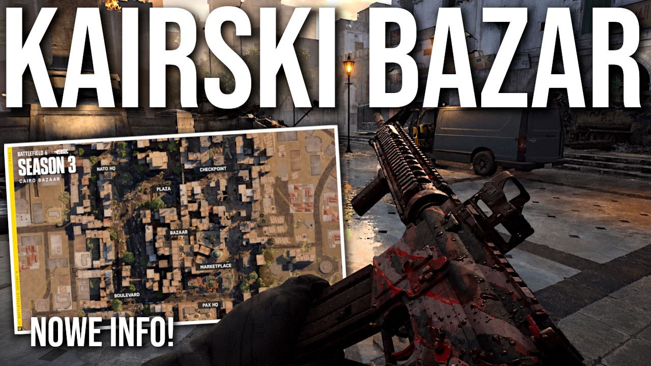 BATTLEFIELD 6 - NOWY BAZAR wygląda SUPER!