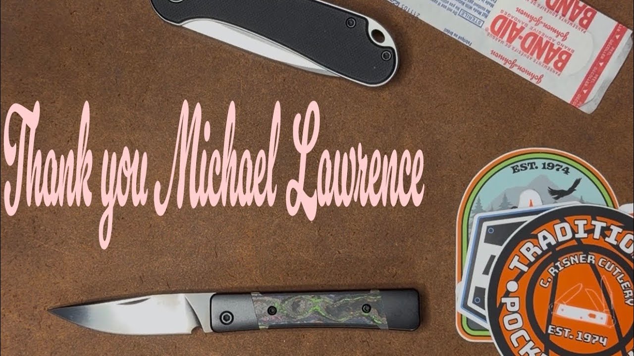 Посылка GAW от Майкла Лоуренса!!!! #gaw #knifecommunity #kizerknives #civiviknives #youtubevideo