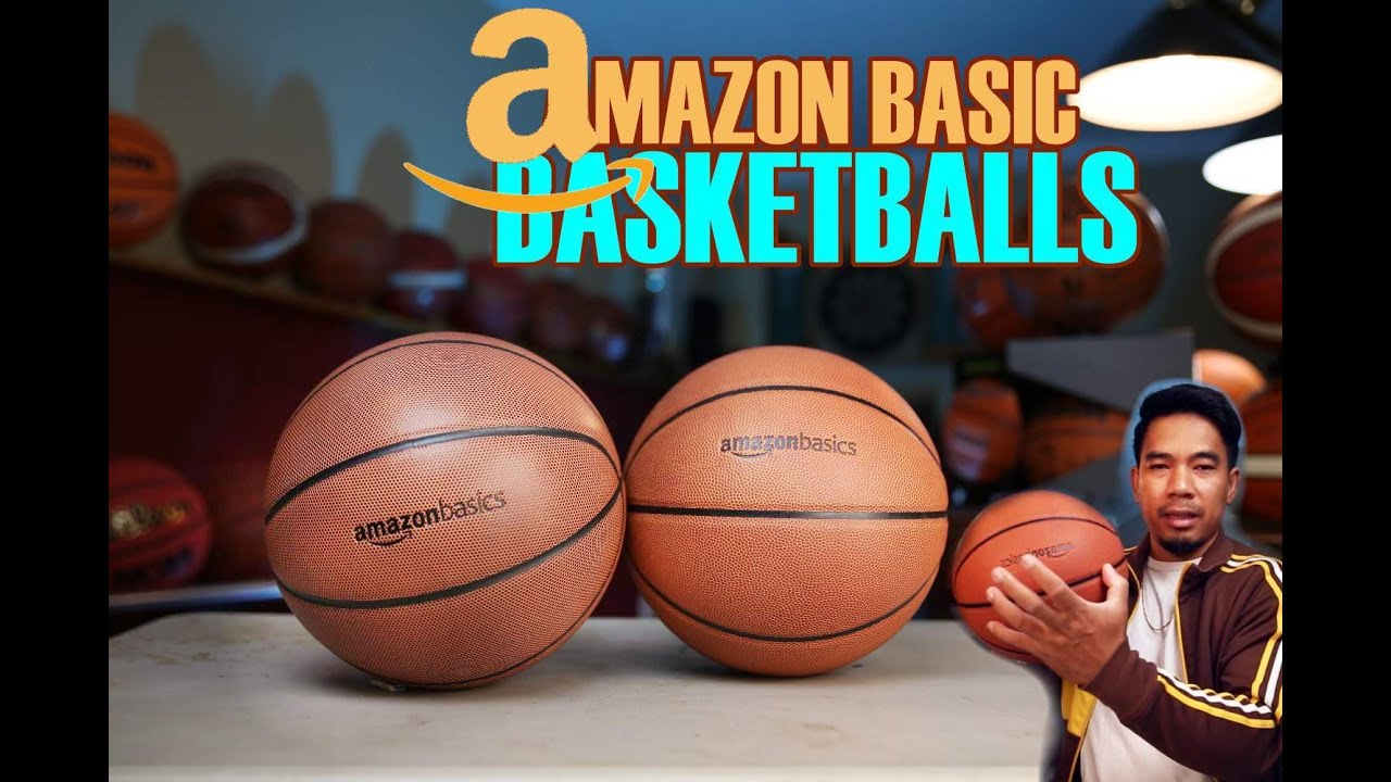 Баскетбольные мячи Amazon Basic из полиуретанового композита и микрофибровой композитной кожи