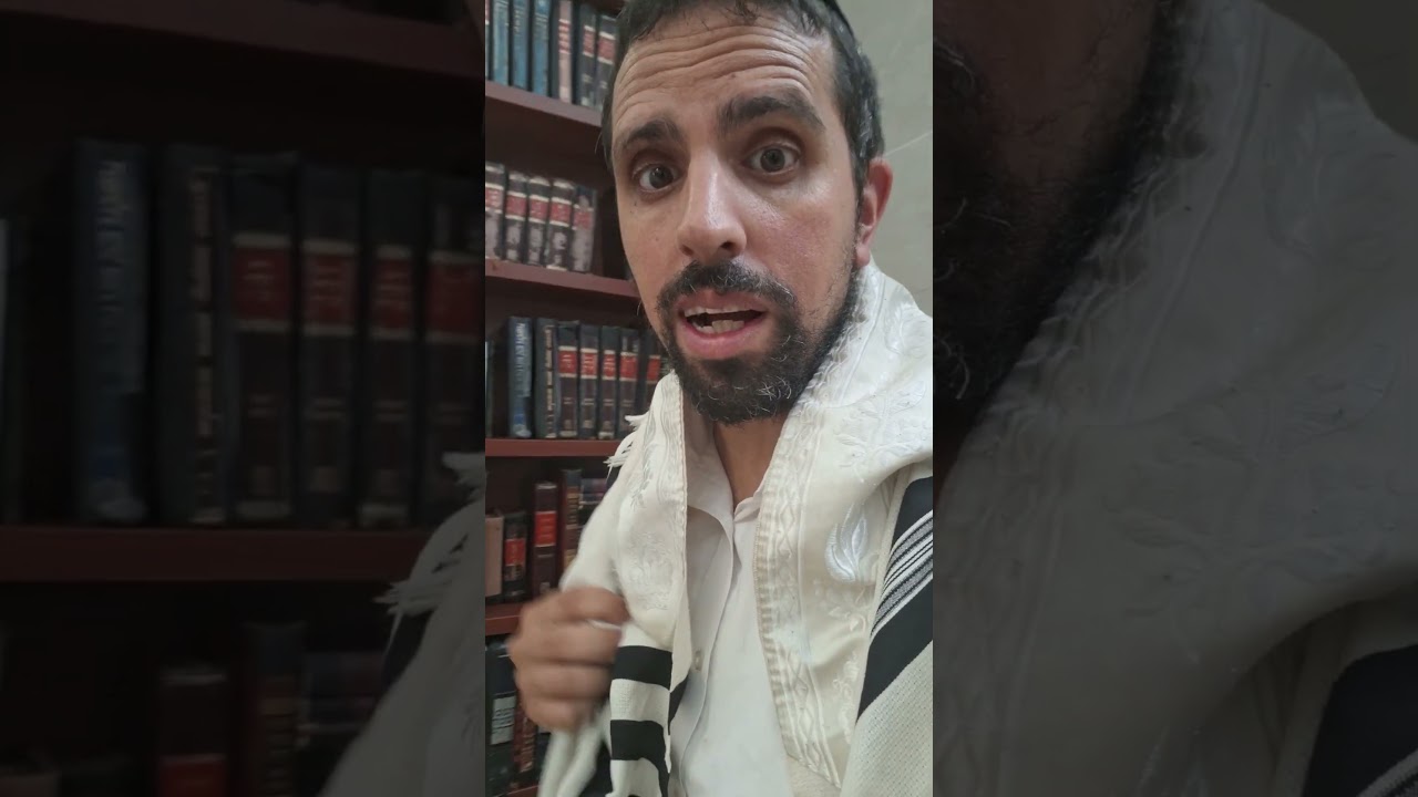 Wearing a Tallit in Israel Synagogue