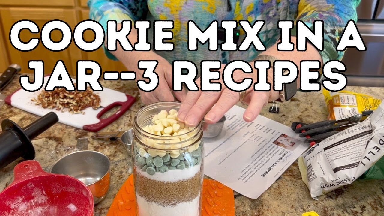 Cookie Mix in a Jar--3 Recipes