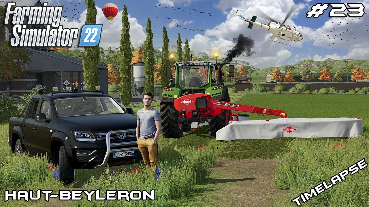 Building BUNKER & buying a new FIELD | Animals on Haut-Beyleron | Farming Simulator 22 | Episode 23
