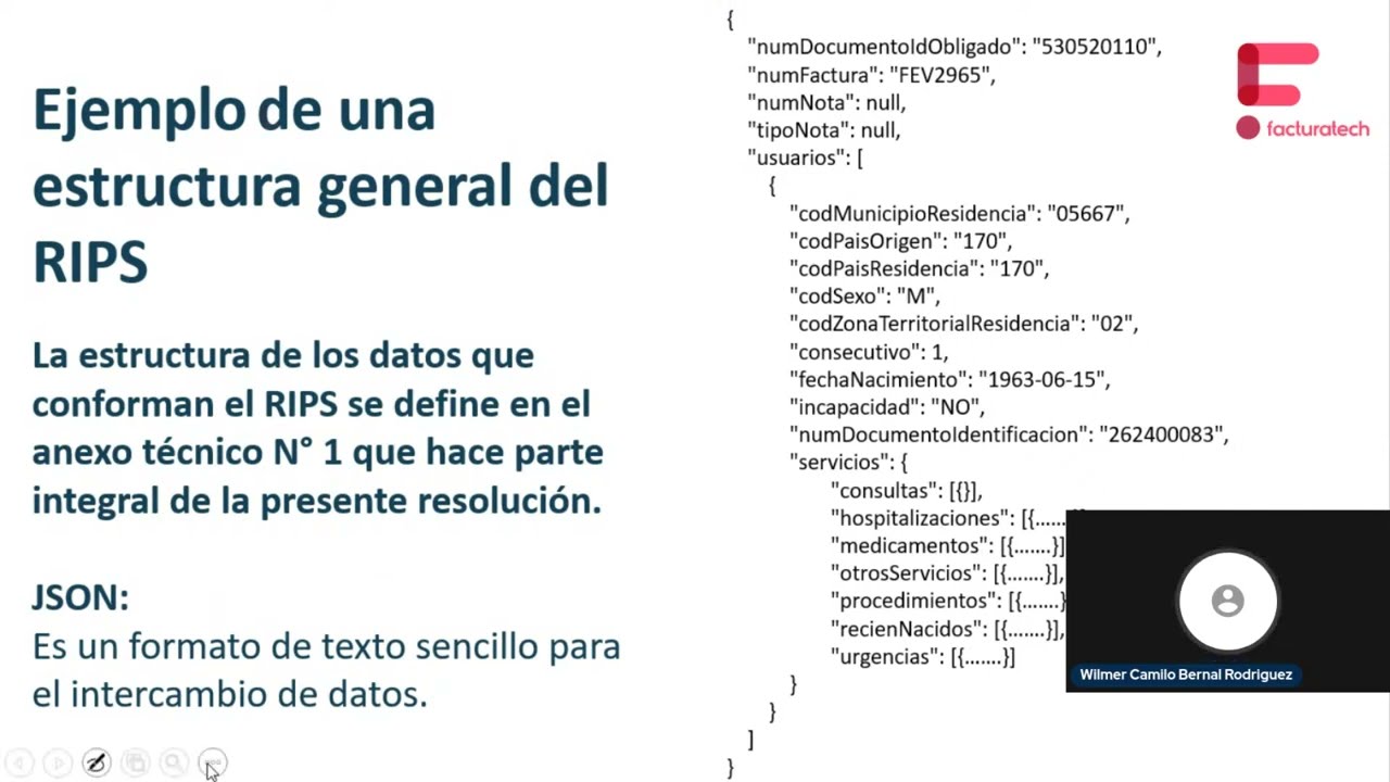 Factura Sector Salud Colombia