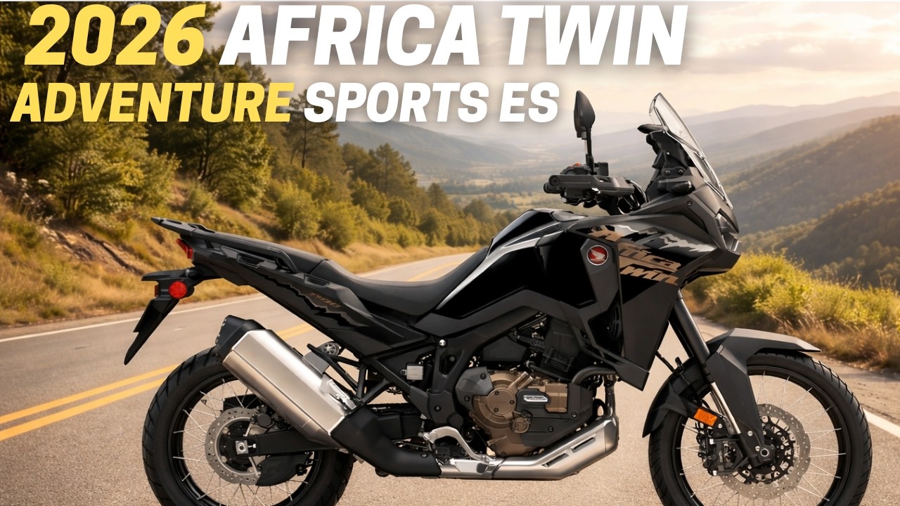 Honda Africa Twin Adventure Sports ES 2026: 10 вещей, которые вам следует знать!