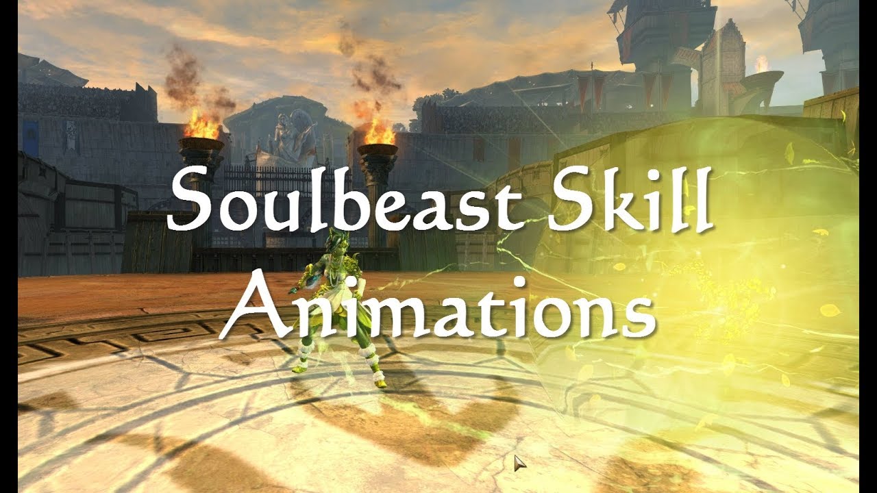 GW2 Soulbeast (Ranger) Elite Spec Skill Animations