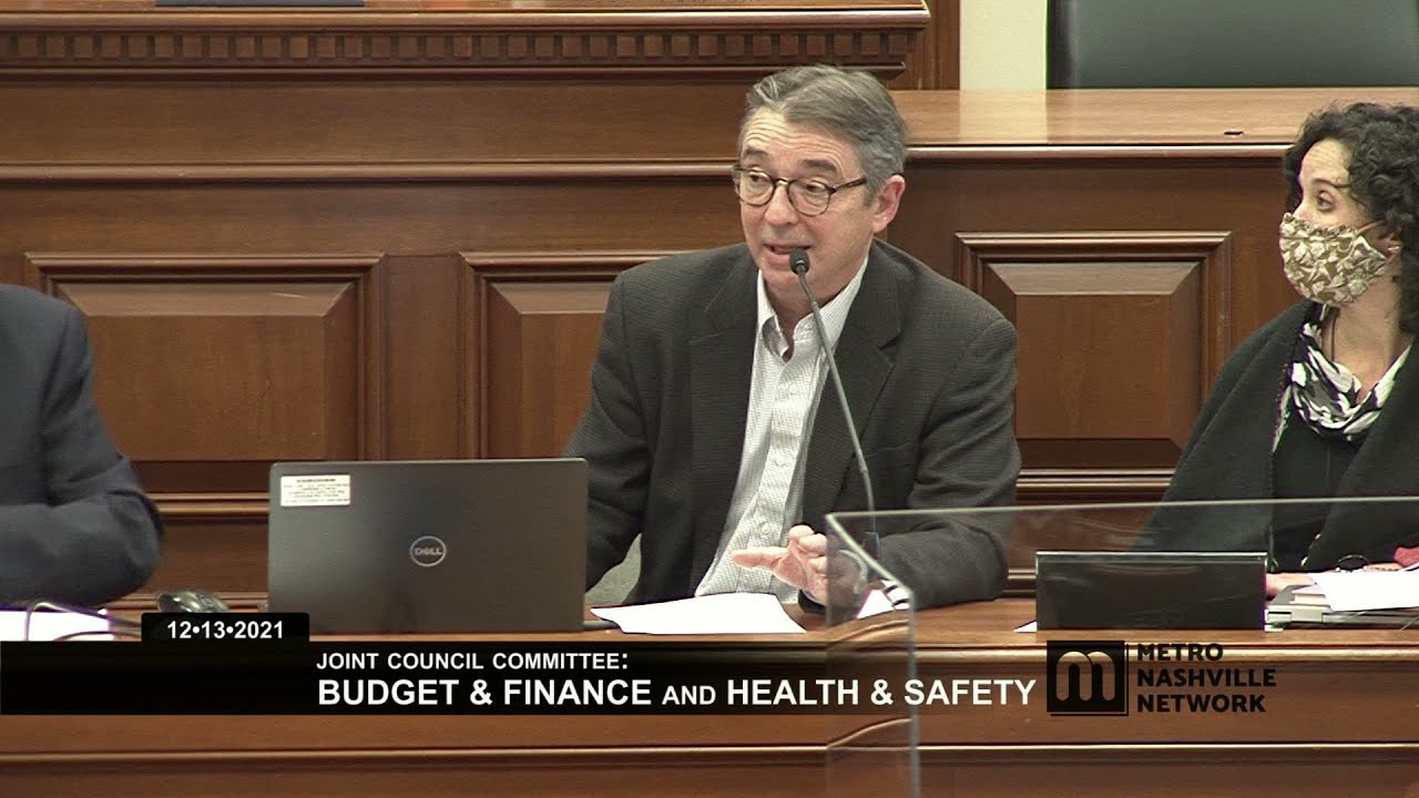 12/13/21 Special Called Joint Council Committees: Budget & Finance and Health & Safety