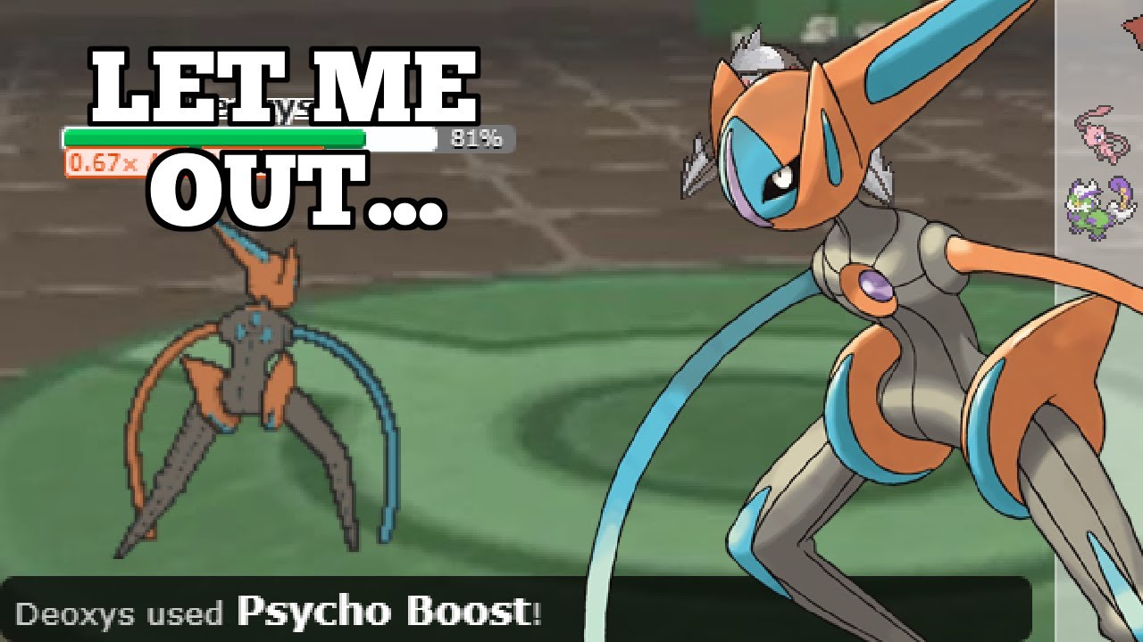 We NEED to talk about Deoxys-Speed in UU... (1500 ELO)