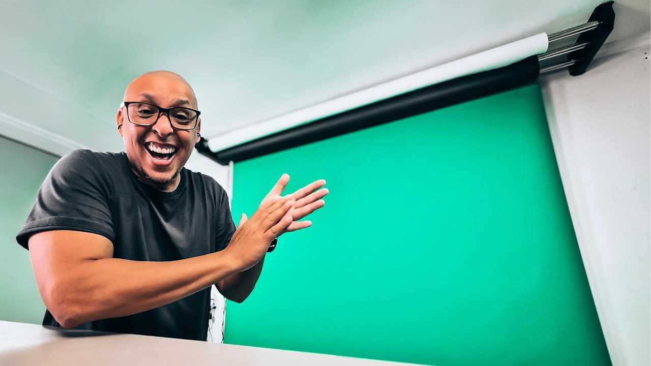 O FUNDO VERDE DOS SONHOS! Seu Chromakey em um outro nível!