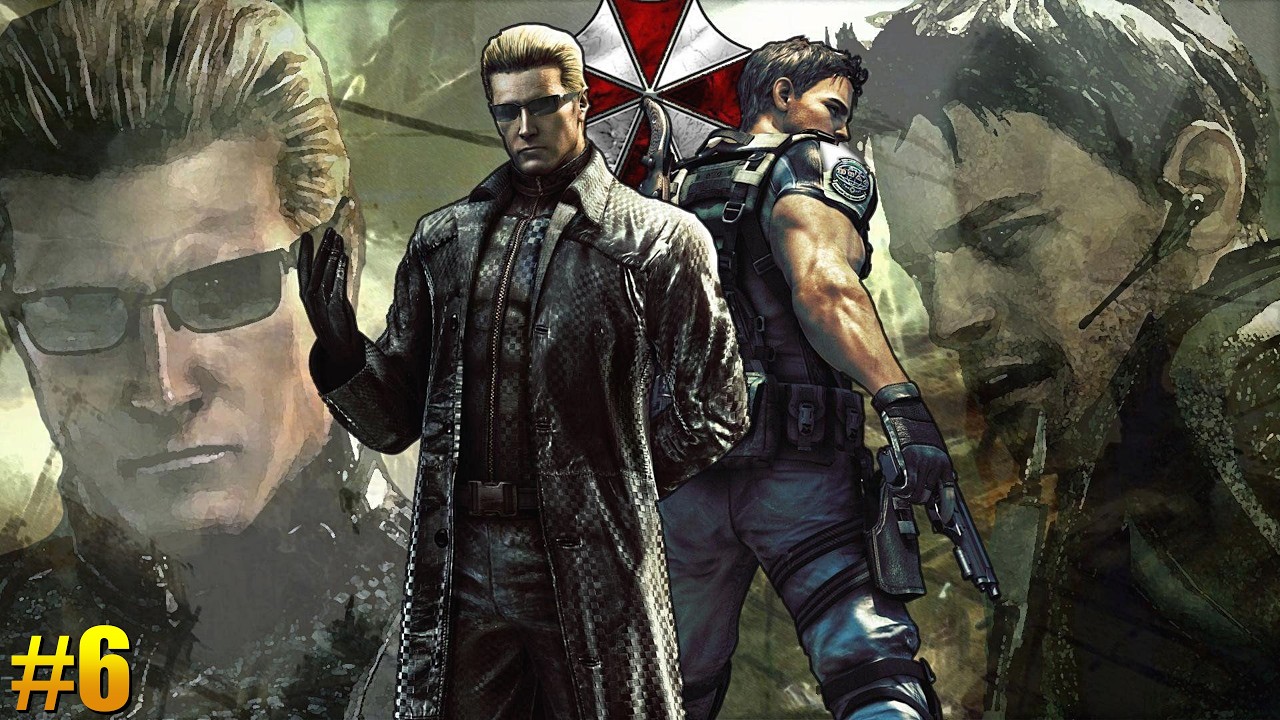 Resident Evil 5-Cris e Sheva X Albert Wesker Final #6