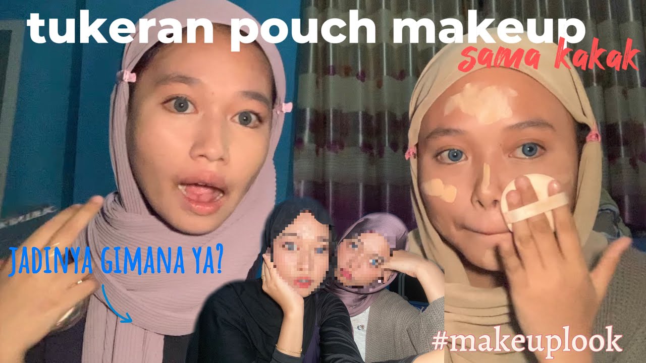 tukeran pouch makeup hasil akhirnya gimana ya??👀