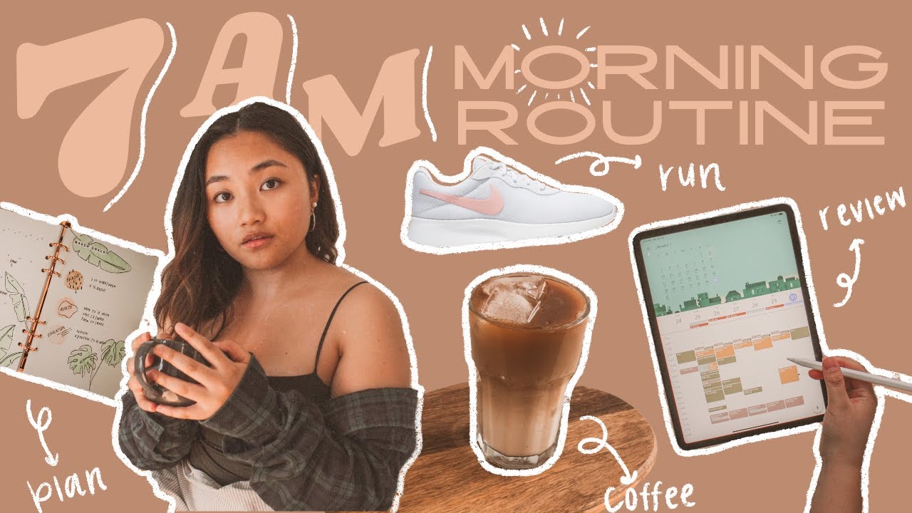 7 AM MORNING ROUTINE AS A COLLEGE STUDENT: Productive & Healthy Spring Semester