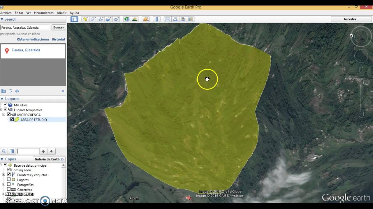 Crear mapas tem&aacute;ticos en Google Earth