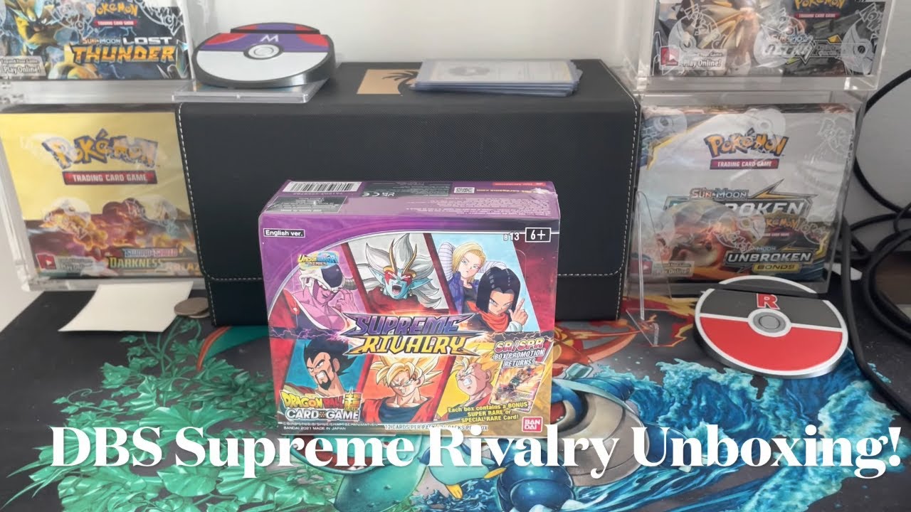 We’re Unboxing Another Supreme Rivalry Booster Box! So many pulls!