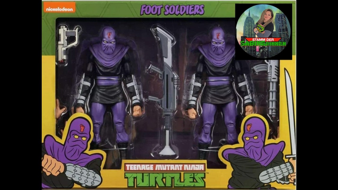 Neca Foot Soldier 2-Pack Teenage Mutant Ninja Turtles