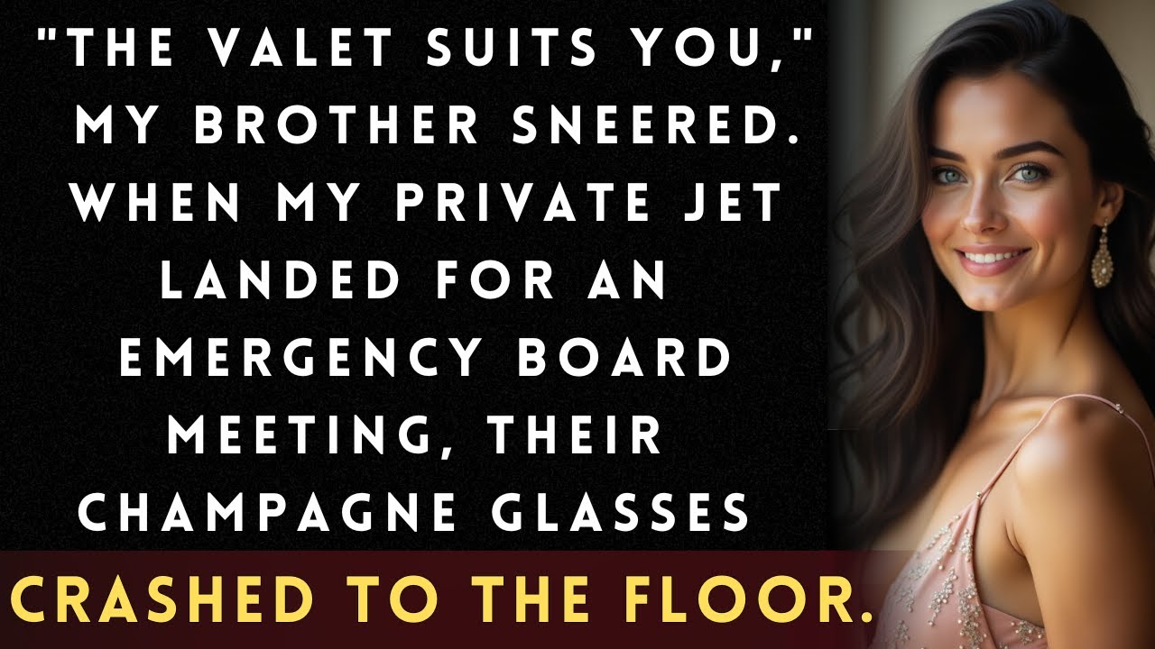 They Made Me Park Cars At Mom's Party—Then My Jet Landed