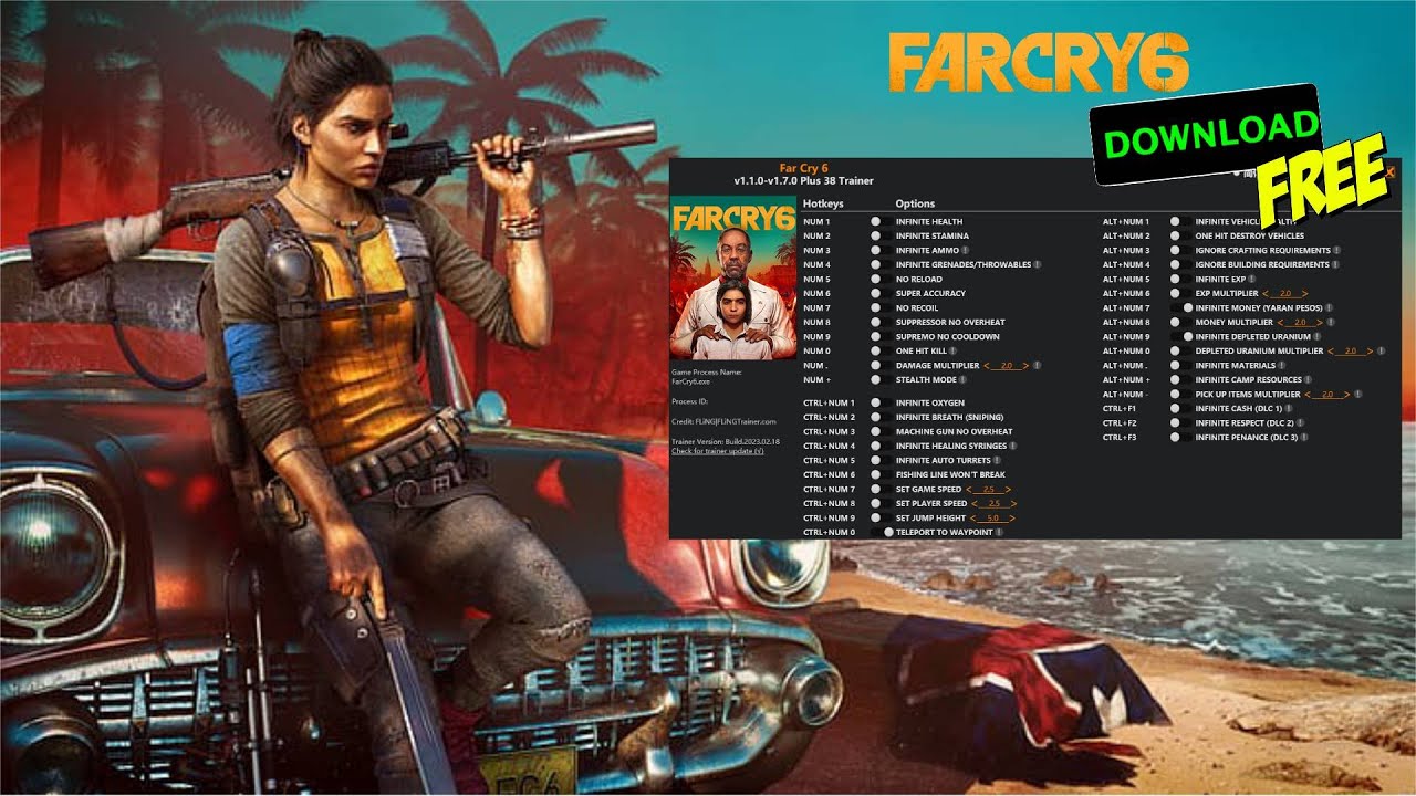 Far Cry 6 Trainer - FLiNG Trainer