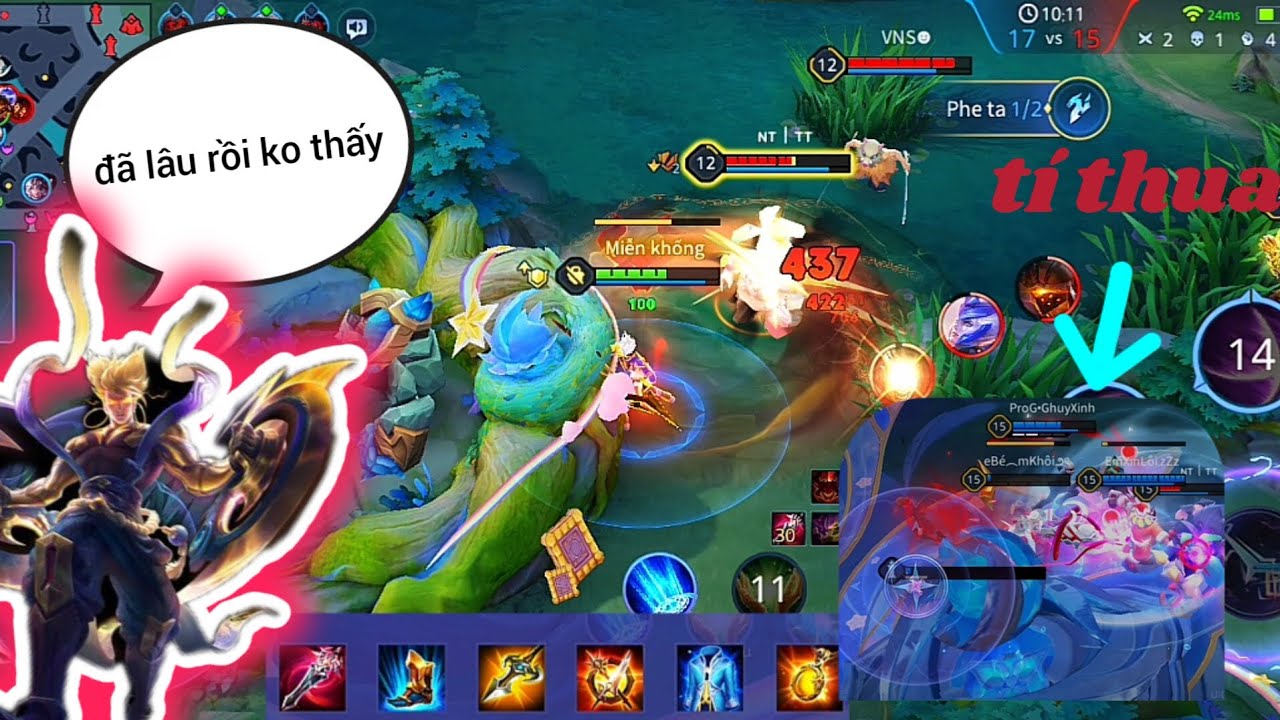 Liên Quân|đây có phải buff đồ đời đầu của nak và game đâu lật kèo mãn nhãn 