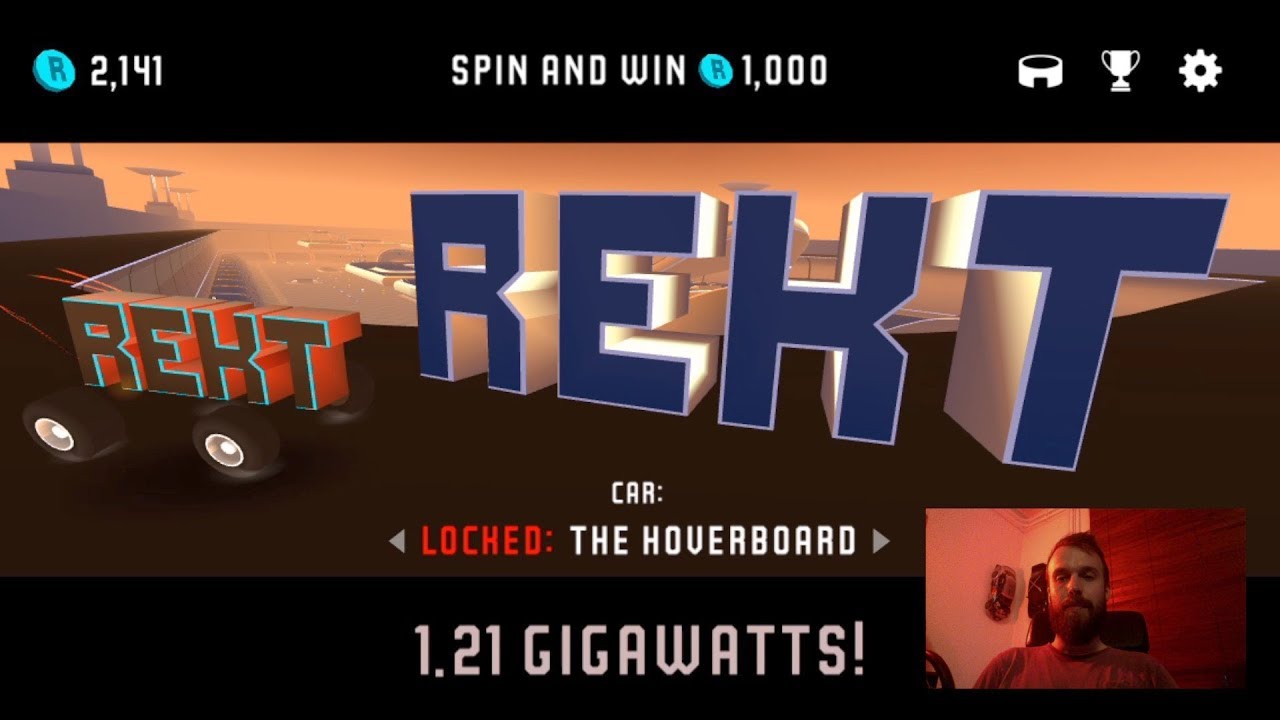 Unlocking every secret car in REKT!