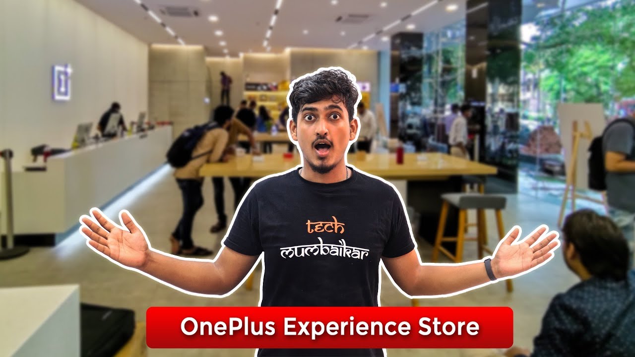 TOUR of OnePlus Experience Store Pune by Tech Mumbaikar 🔥🏬
