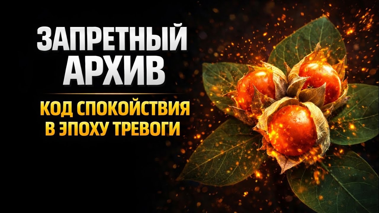 АШВАГАНДА: Генетическая мощь 