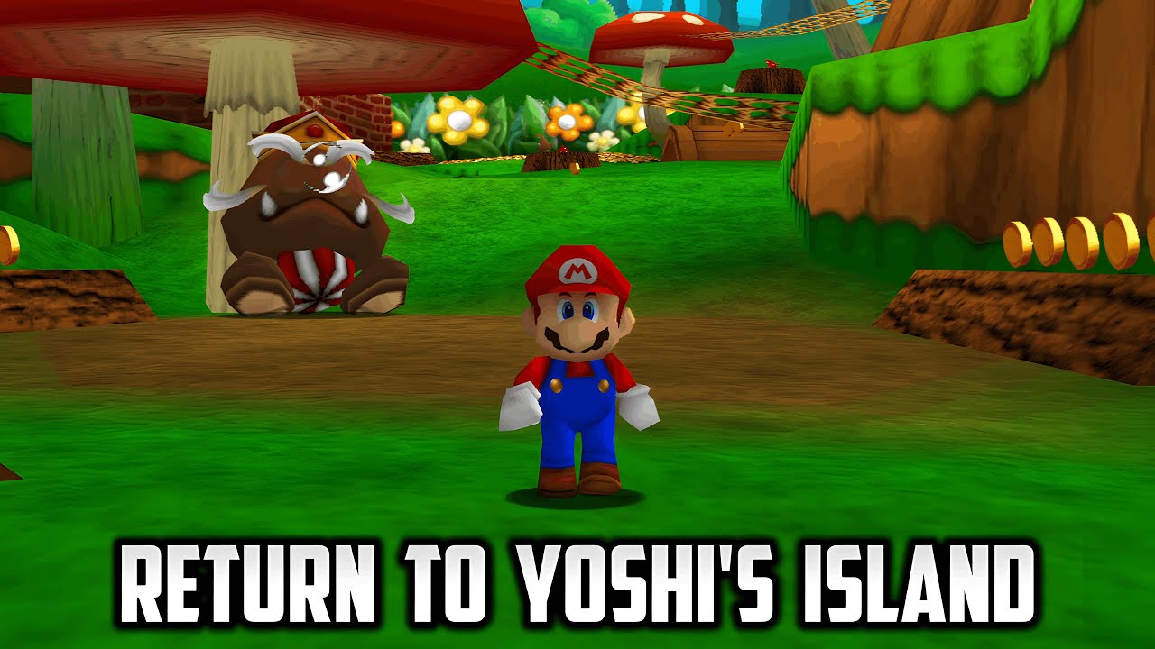⭐ Super Mario 64 - Return to Yoshi's Island (DEMO 2)