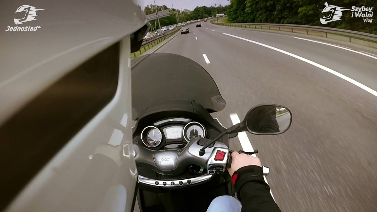 Trójkołowy skuter Piaggio MP3 500 - jak to w ogóle działa? #30 Szybcy i Wolni Vlog Jednoślad.pl