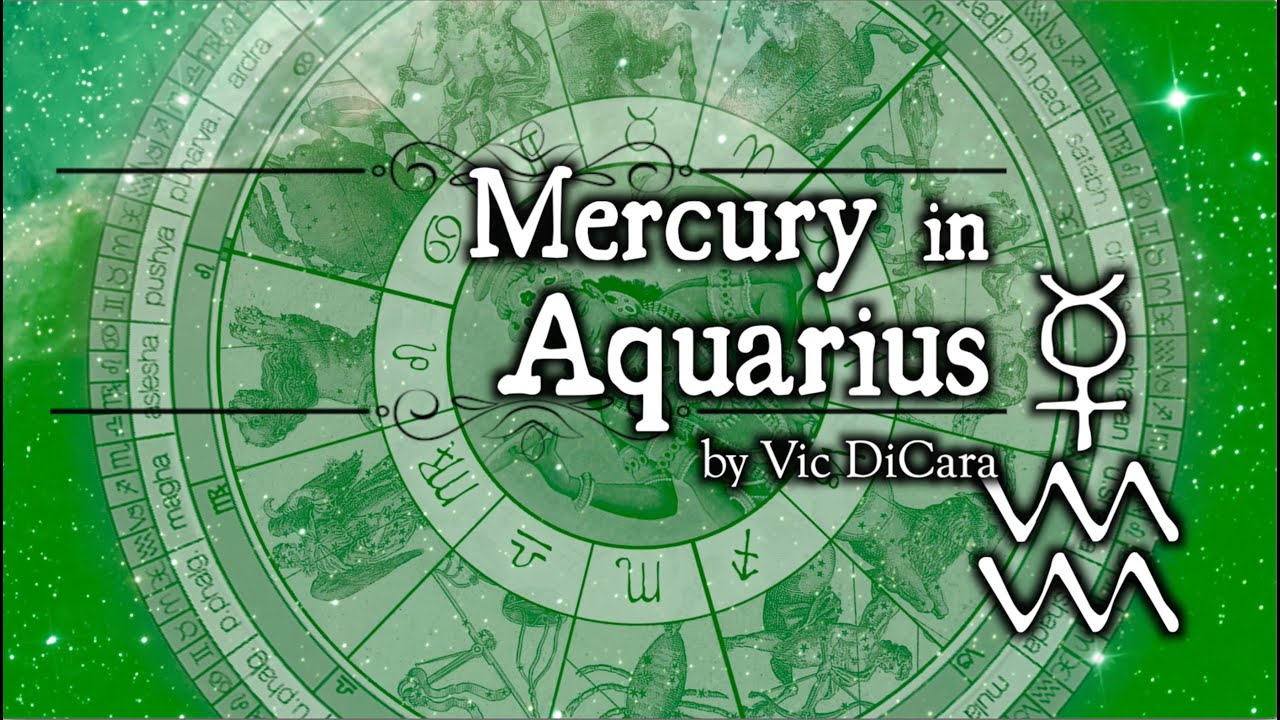 Easy to Like: Mercury in Aquarius