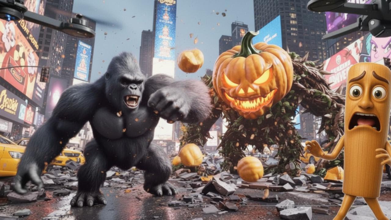 KING KONG & ZIGUR vs. THE PUMPKIN KING | KONG AWAKENS (Fan Film, 13+) 12.03.2026, 04:31