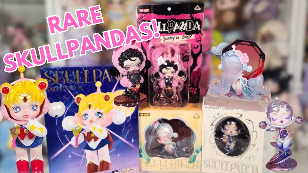 UNBOXING RARE EXPENSIVE SKULLPANDAS!