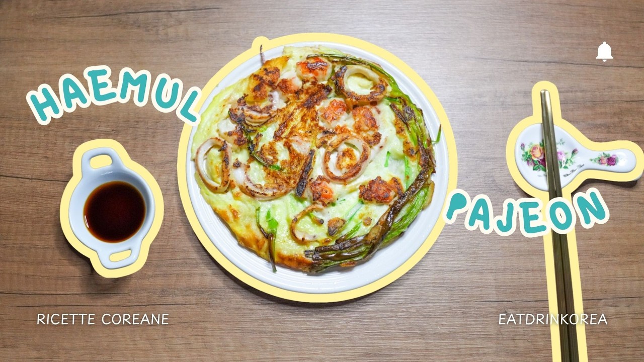 Haemul Pajeon (해물파전) 🇰🇷 | Ricetta coreana facile