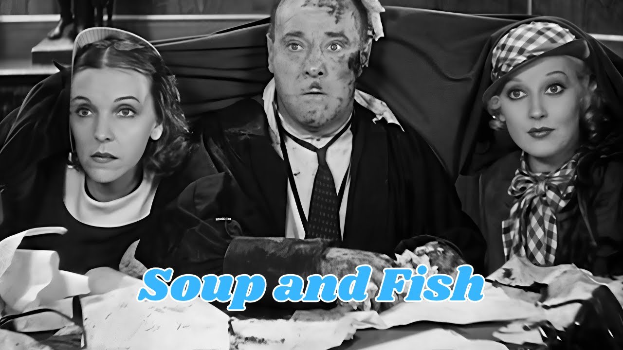 Soup and Fish (1934) Thelma Todd - Patsy Kelly Comedy Short