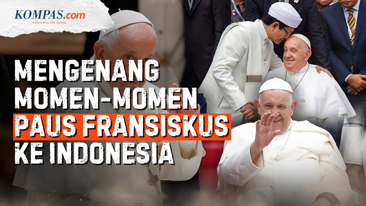 Paus Fransiskus Meninggal Dunia, Inilah Momen Saat Kunjungi Indonesia