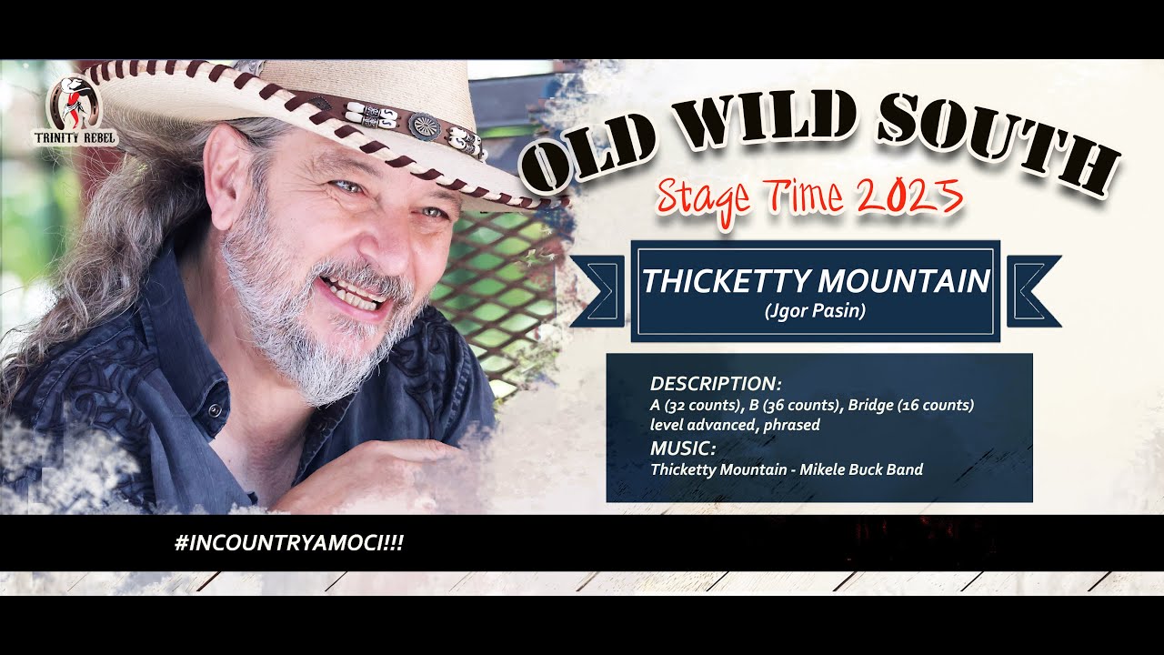 𝐓𝐇𝐈𝐂𝐊𝐄𝐓𝐓𝐘 𝐌𝐎𝐔𝐍𝐓𝐀𝐈𝐍 - Line Dance - Teach and Dance