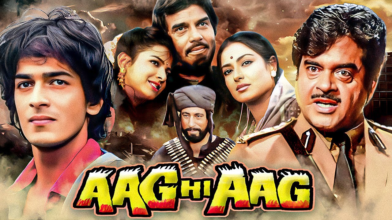 आग ही आग - Aag Hi Aag | Dharmendra, Shatrughan Sinha, Chunky Pandey | 80s Classic Thriller