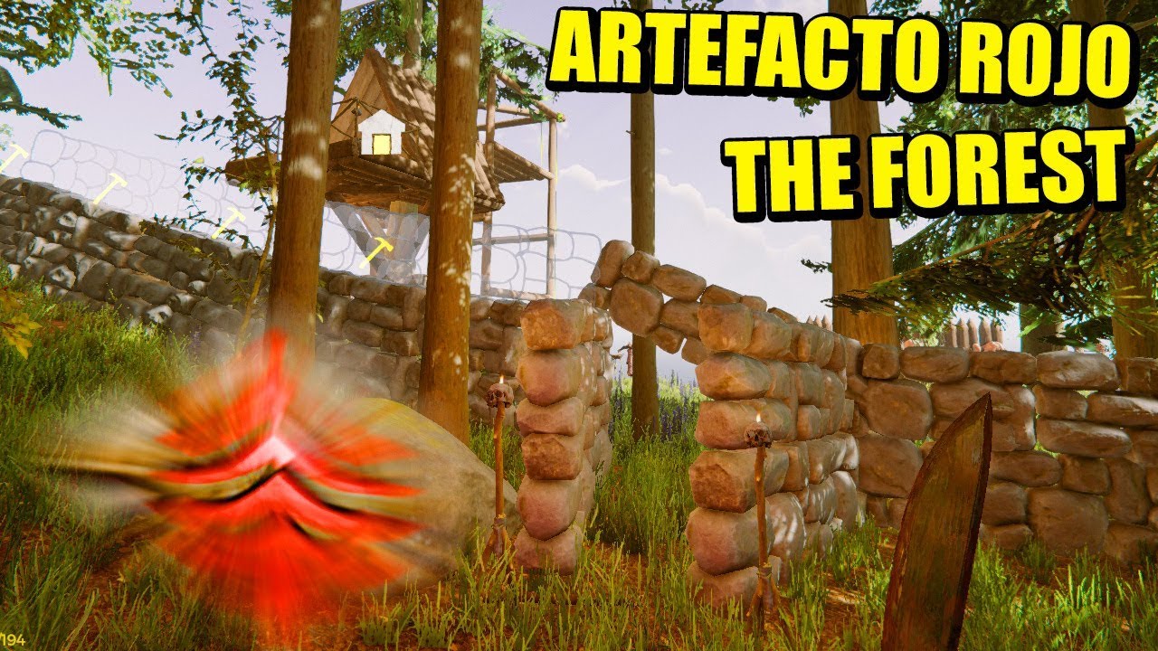 EL ARTEFACTO ROJO, MALA IDEA - THE FOREST | Gameplay Español