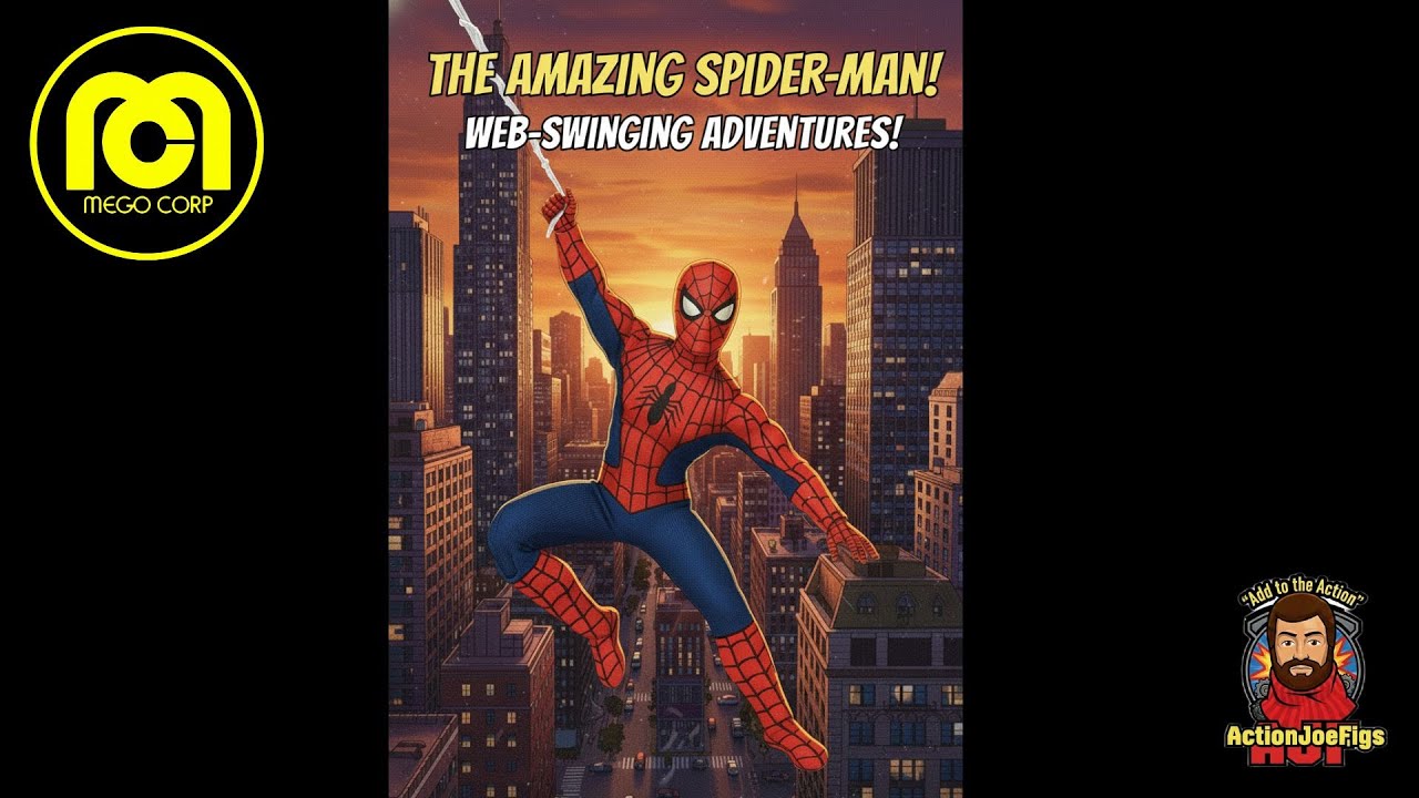 Mego Spider-Man 4-Pack Unboxing - Part 4: SPIDER-MAN & COLLECTOR COIN!