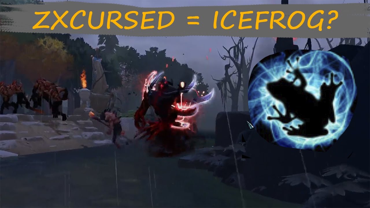Курсед создатель доты? он же ICEFROG? / ZXCURSED