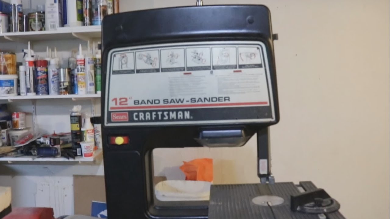 Restoring a 1980s Craftsman Band Saw