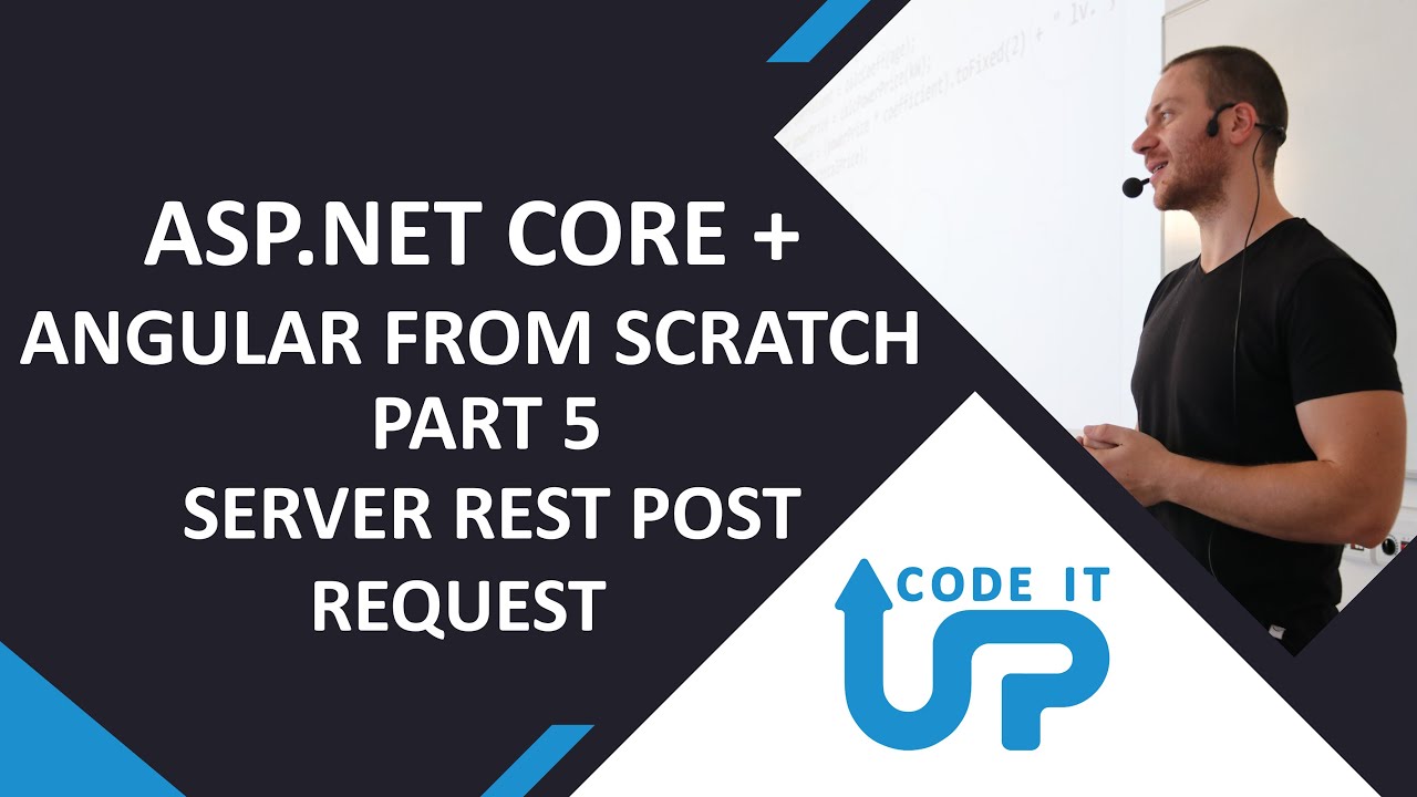 BUILDING an APP with ASP.NET Core & Angular - Part 5 - Server REST Post Request - Create Cat