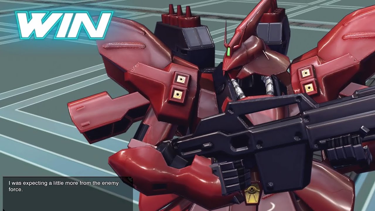 Sazabi - Gundam Extreme Versus Maxi Boost ON Combo Guide