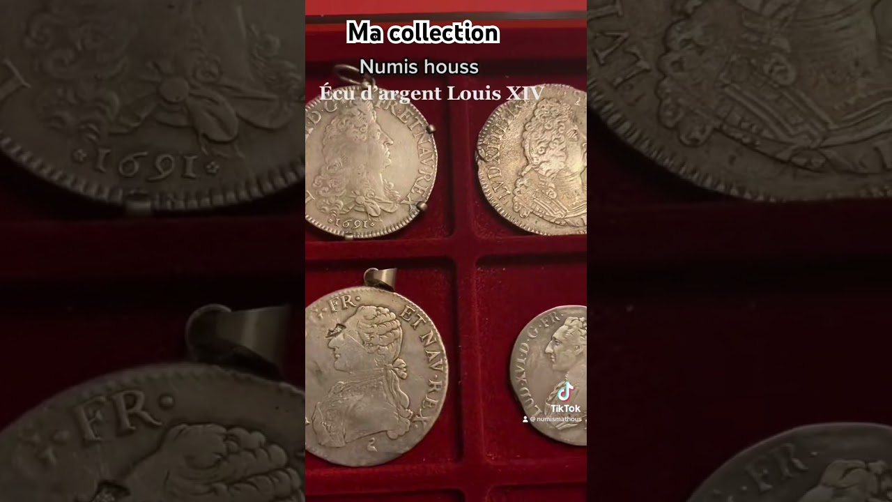 1 &eacute;cu Louis XIV numismatique #collection #numismatique