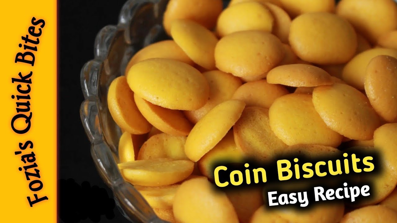 “Coin Biscuits — Chhoti Size, Bada Taste! 😋” | Fozia's Quick Bites 