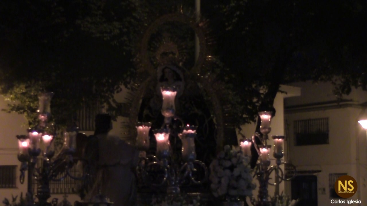 Virgen de la Anunciación por las calles del Juan XXIII. Sevilla, mayo 2017