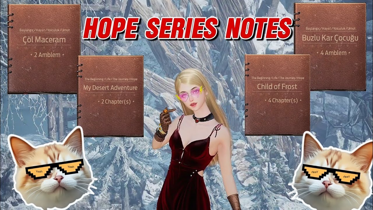 My Desert Adventure Notes and Child Of Frost Notes Details | Hope Series Notes |