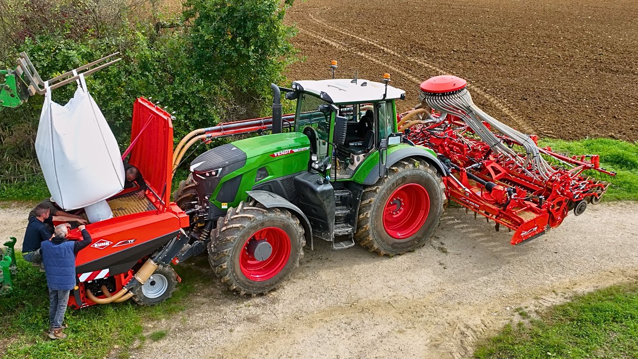 🌱 SEMIS 2025 : FENDT 942 & NEW COMBINÉ KUHN 😎💨