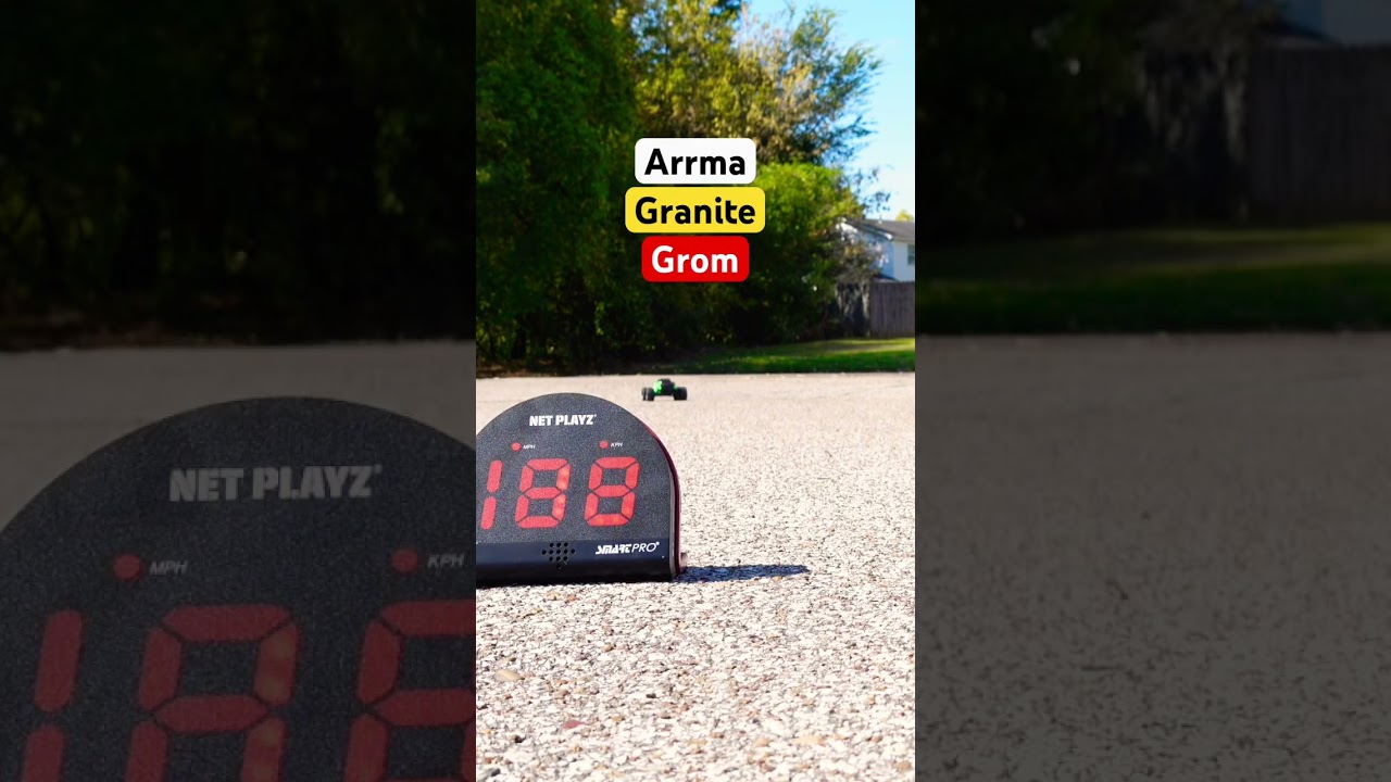 Arrma Granite Grom Top Speed Run