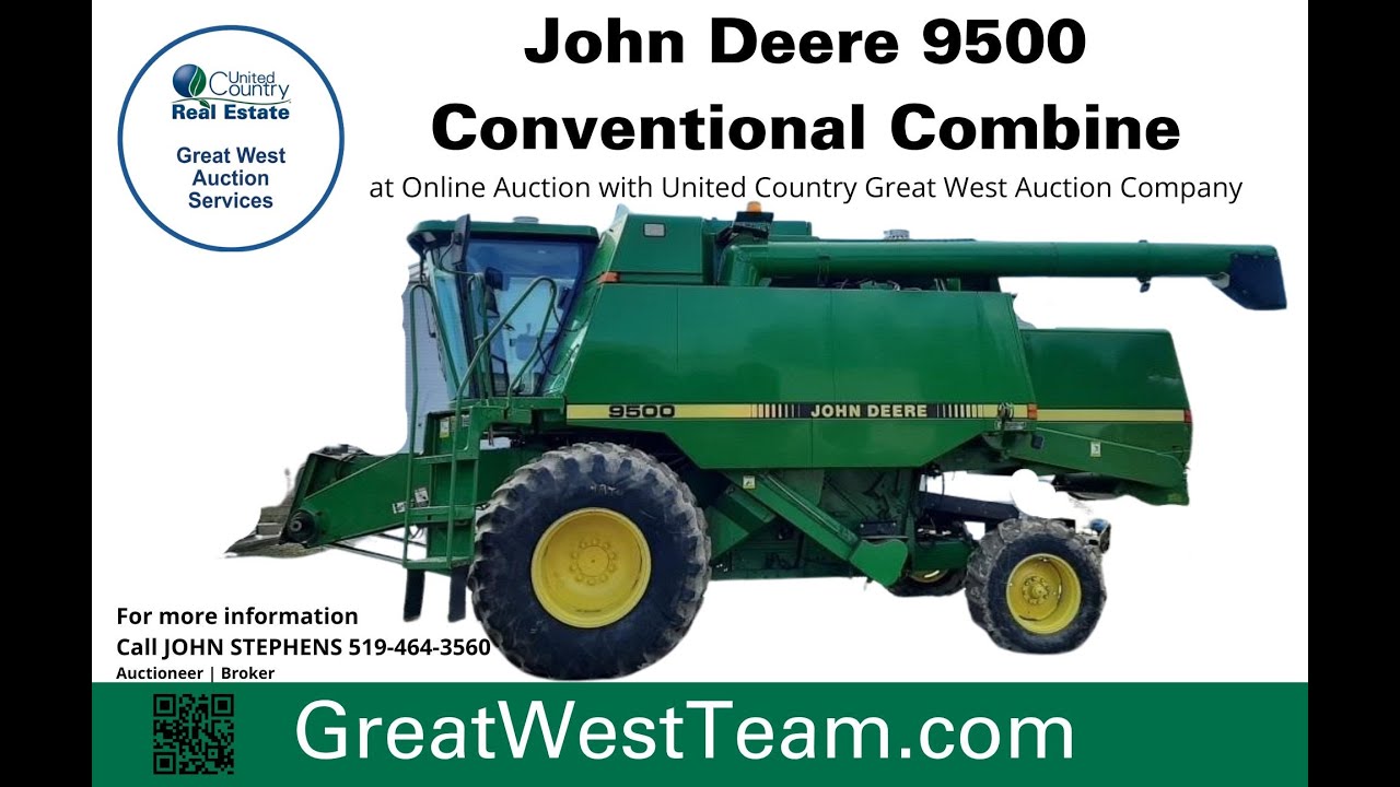 John Deere 9500 Conventional Combine