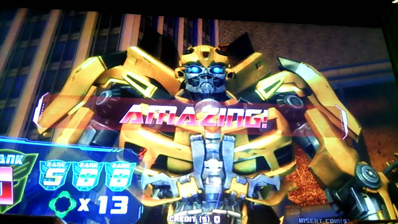 トランスフォーマーアーケードゲームプレイ！！パート1